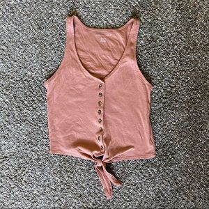 NWOT American Eagle Button Up Tank Top
